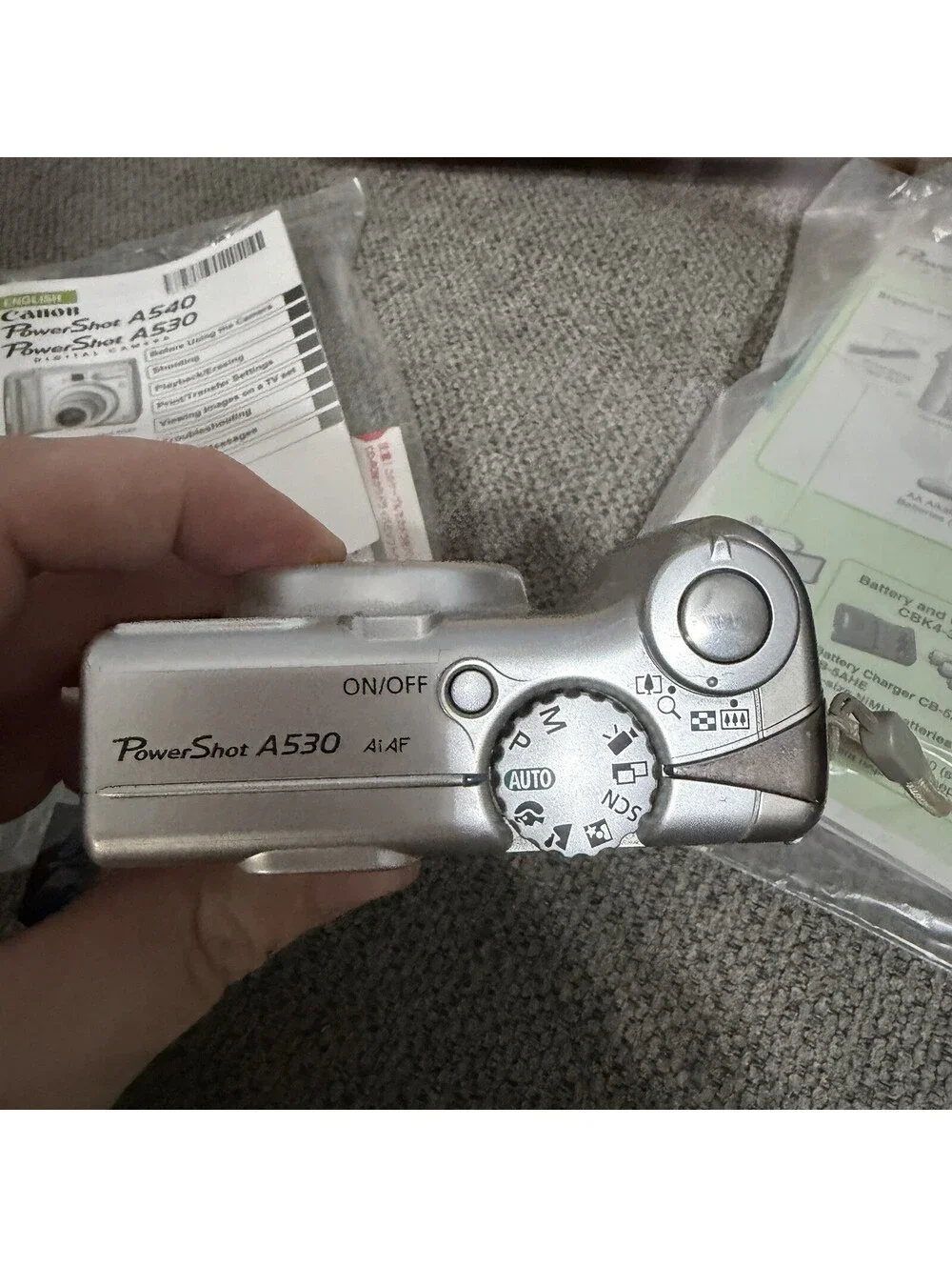 Canon PowerShot A530 5.0MP 4X Optical Zoom Digital Camera